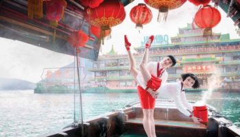 Драйвовая рекламная кампания Гонконгского балета